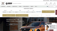 Desktop Screenshot of cadillacatservice.com